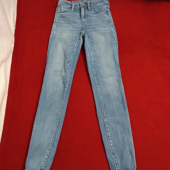 American eagle high rise jeggings size 00R - Picture 6 of 16